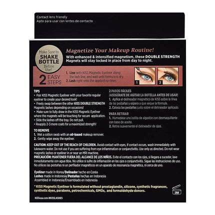 Gene false, Kiss, cu eyeliner magnetic, sintetice