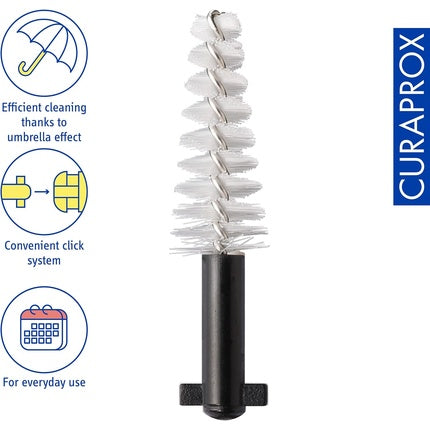 Periuțe Interdentare, Curaprox, CPS 15 Regular Plus, Alb-Albastru