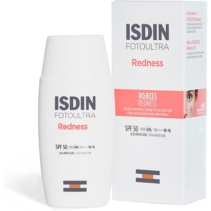 Cremă de protecție solară, ISDIN, FOTO Ultra Redness SPF50+ 50ml