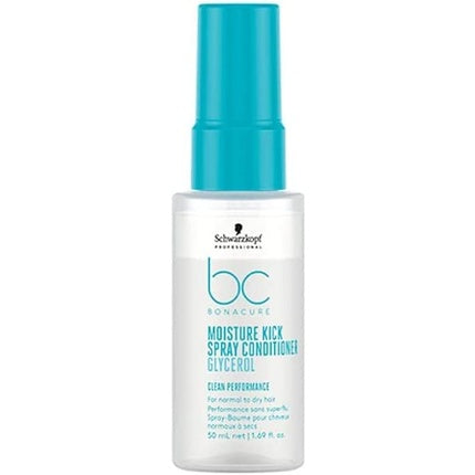 Balsam Spray, Schwarzkopf, Bonacure Moisture Kick, alb-albastru, 50ml
