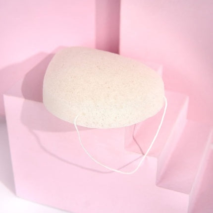 Burete Konjac Brushworks, alb, natural