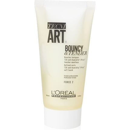 Cremă păr, L'Oréal, Tecni Art Bouncy & Tender, 150ml, alb