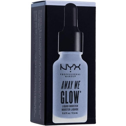 Iluminator lichid, NYX, Away We Glow, 12.6ml, sticla albă