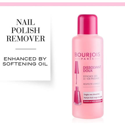 Dizolvant lac de unghii, Bourjois, fără acetonă, 190g