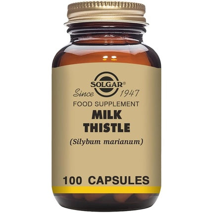 Supliment Solgar, Milk Thistle, 100 capsule vegetale