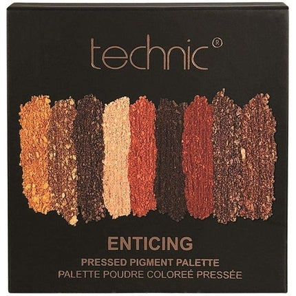 Fard de Pleoape, Technic, Enticing, pigmenți presați, multicolor
