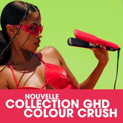 Placă păr, Ghd Max, roșu radiant