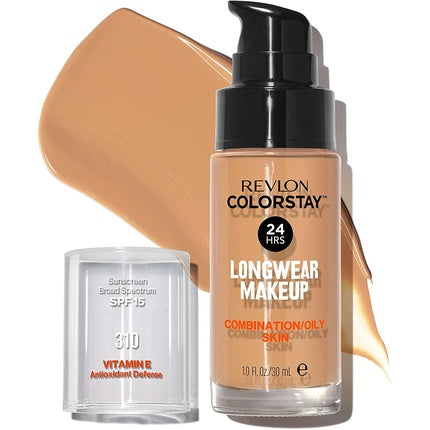 Fond de ten, Revlon, ColorStay, Warm Golden, SPF15, 30ml