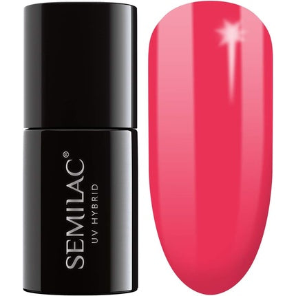 Lac unghii Semilac UV, Neon, 042 Neon Zmeură, 7ml