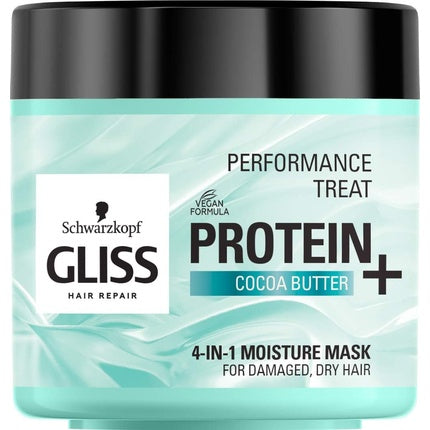 Masca păr, Gliss, proteină și unt cacao, 400ml