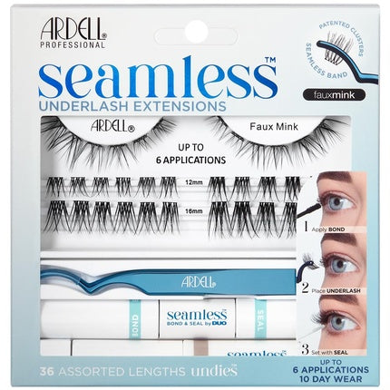 Adeziv gene false Ardell Seamless, asortate, 36 lungimi