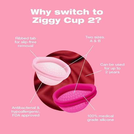 Disc menstrual, Intimina, Ziggy Cup 2, roz