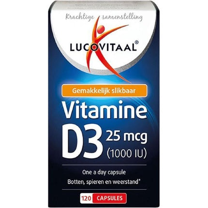 Supliment alimentar Lucovitaal Vitamina D3, 25 mcg, 120 capsule