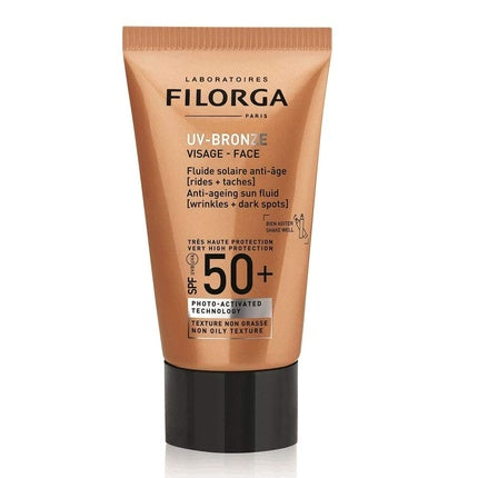 Cremă de protecție solară, Filorga, UV-Bronze Face SPF50+