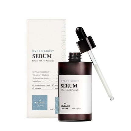 Serum, Village11factory, Hydro Boost, Acid Hialuronic, 50ml