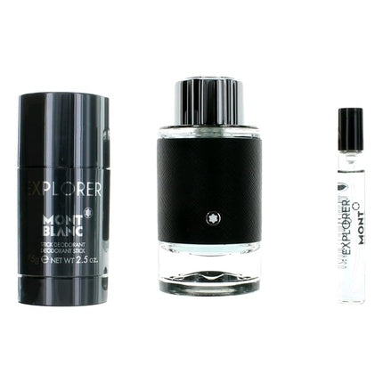 Set parfum, Montblanc, Explorer, negru