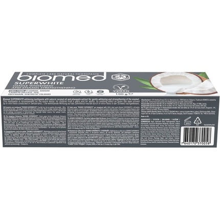 Pasta de dinti, Biomed, Superwhite, albire, cocos, 100g