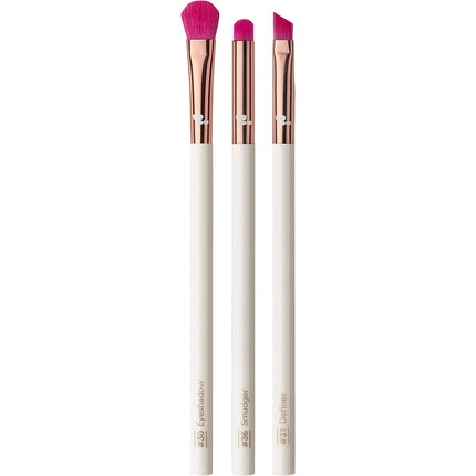 Set pensule machiaj, Qvs, Smokey Eye, negru