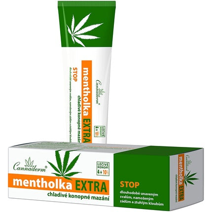 Unguent, Cannaderm, Mentholka EXTRA, verde, 125g