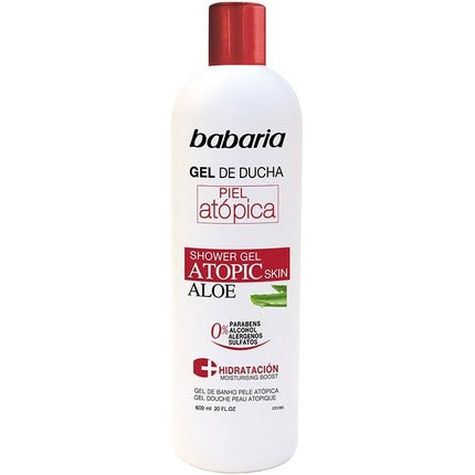 Gel de duș, Babaria, Piele atopică, 600ml