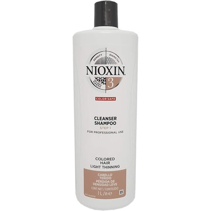 Șampon, Nioxin, System 3, 1L, alb