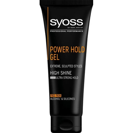 Gel de Styling, Syoss, Men's Power Hold, 250ml