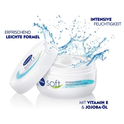 Crema hidratanta revitalizanta, Nivea, Soft, 200ml