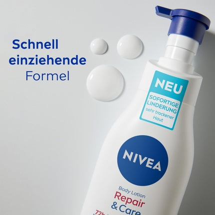 Loțiune Corp, Nivea, Repair & Care, alb, 250ml