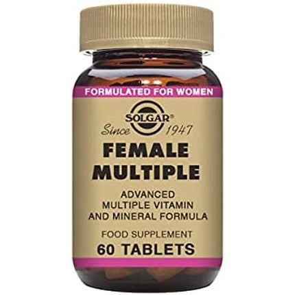 Vitamine pentru femei, Solgar, Female Multiple, 60 comprimate
