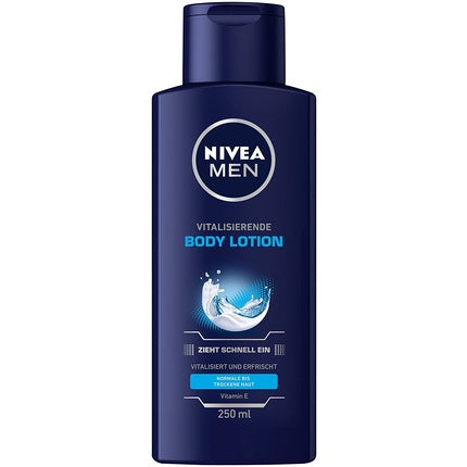 Loțiune de corp, Nivea Men, revitalizantă, albastru, 250ml