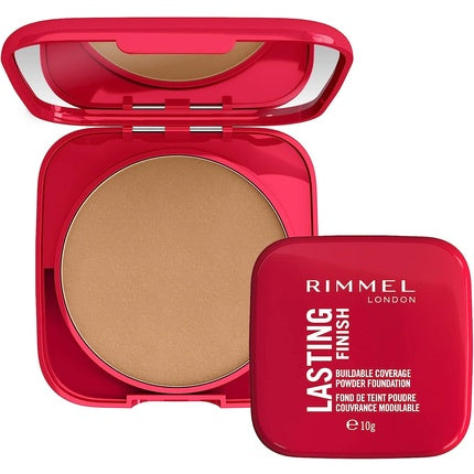 Fond de ten compact, Rimmel, Lasting Finish 007 Beige auriu