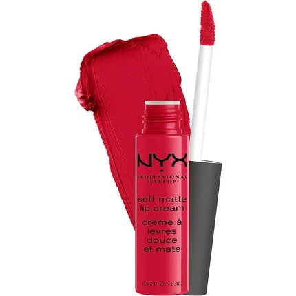 Ruj NYX Soft Matte Lip Cream, Roșu
