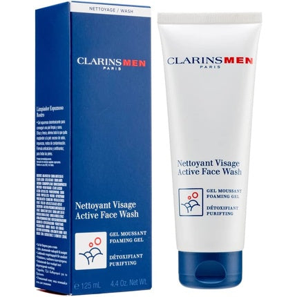 Gel de Curățare, Clarins, Active Men, alb