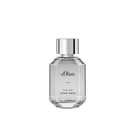 Eau de Toilette S.Oliver Follow Your Soul bărbați 30 ml argintiu