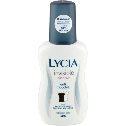 Deodorant spray, Lycia, Invisible Fast Dry, 75 ml