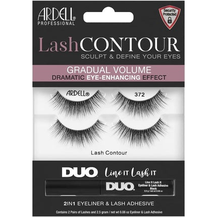 Gene False Ardell Lash Contour 372 Negru
