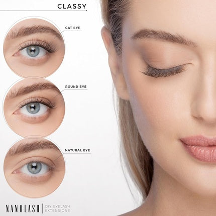 Kit Extensii Gene Nanolash Classy, 183g