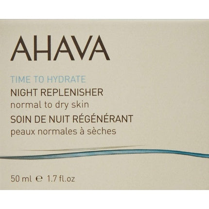 Cremă de noapte, Ahava, Night Replenisher, alb, 50ml