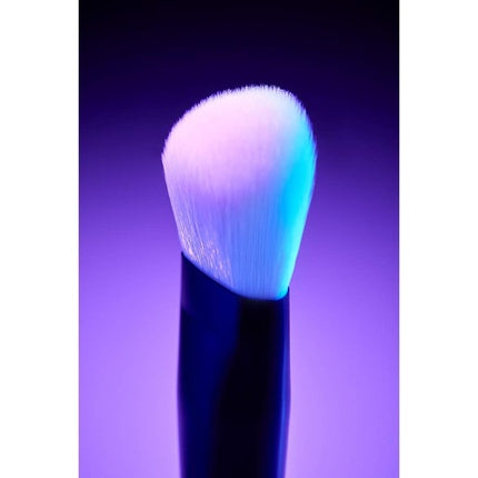 Pensulă Machiaj, NYX, High Glass, Alb-Negru