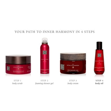 Ulei de corp, Rituals, The Ritual of Ayurveda, roșu