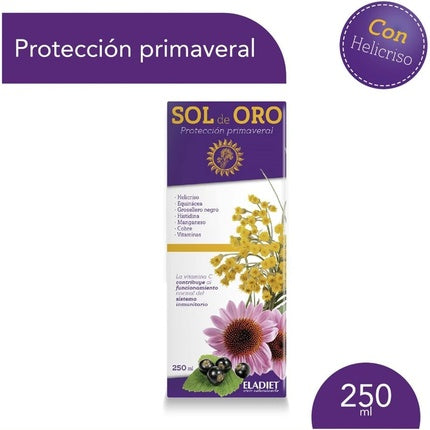Sirop, Eladiet Sol De Oro, 250 ml