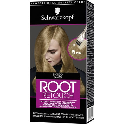 Vopsea permanenta pentru radacini, Schwarzkopf, Ritocco Ricrescita, Blonde
