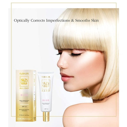 Cremă de față FlosLek SPF 15, 50ml, antirid