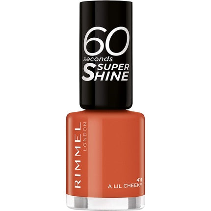 Oja, Rimmel, 60 Seconds Super Shine 411 A Lil Cheeky
