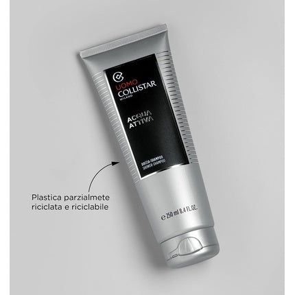 Gel de Duș și Șampon pentru Bărbați, Collistar Acqua Attiva, 250ml