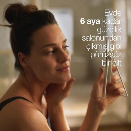 Aparat epilare IPL, Braun Silk-expert Pro 5, alb/auriu