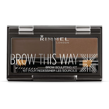 Kit sprancene, Rimmel, Brow This Way, 3.3g