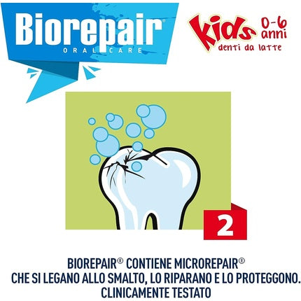 Pasta de dinți copii, Biorepair, UVA, 50ml