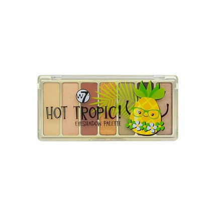 Fard de pleoape W7, Hot Tropic, multicolor