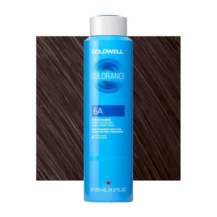 Vopsea de par, Goldwell, Colorance Cool Browns 6A, Blond Cenusiu Inchis